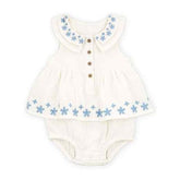 Conjunto Blanco y Azul